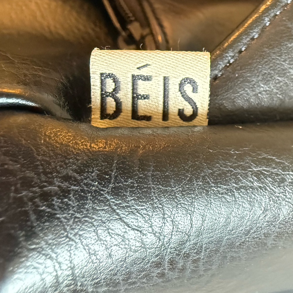 Beis The Backpack Bag in Black - Picture 5 of 11